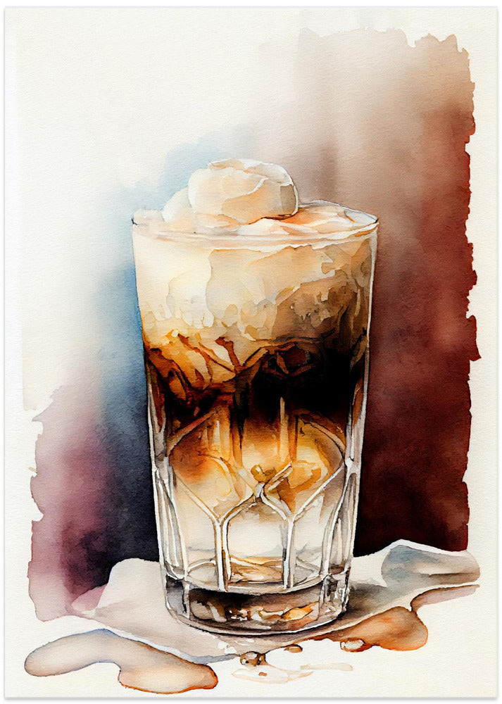 Drinks cocktail - Art Print by Justyna Jaszke