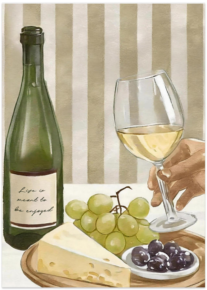 Life is meant to be enjoyed - Art Print by Andreas Magnusson