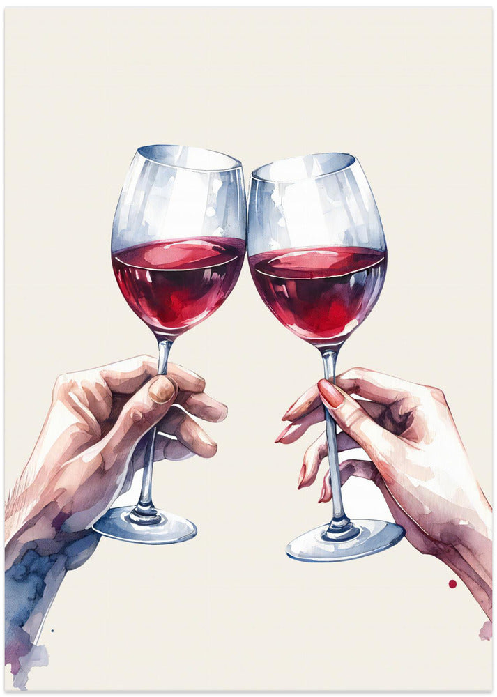 Cheers to us - Art Print by Andreas Magnusson