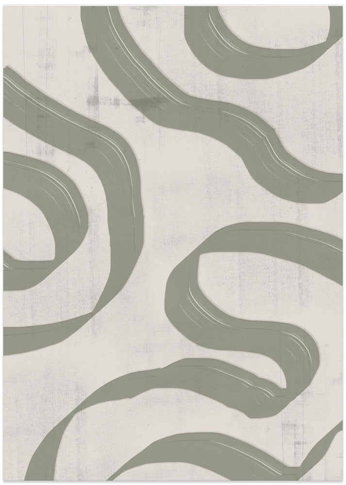 Flowing Paths - Art Print by THE MIUUS STUDIO