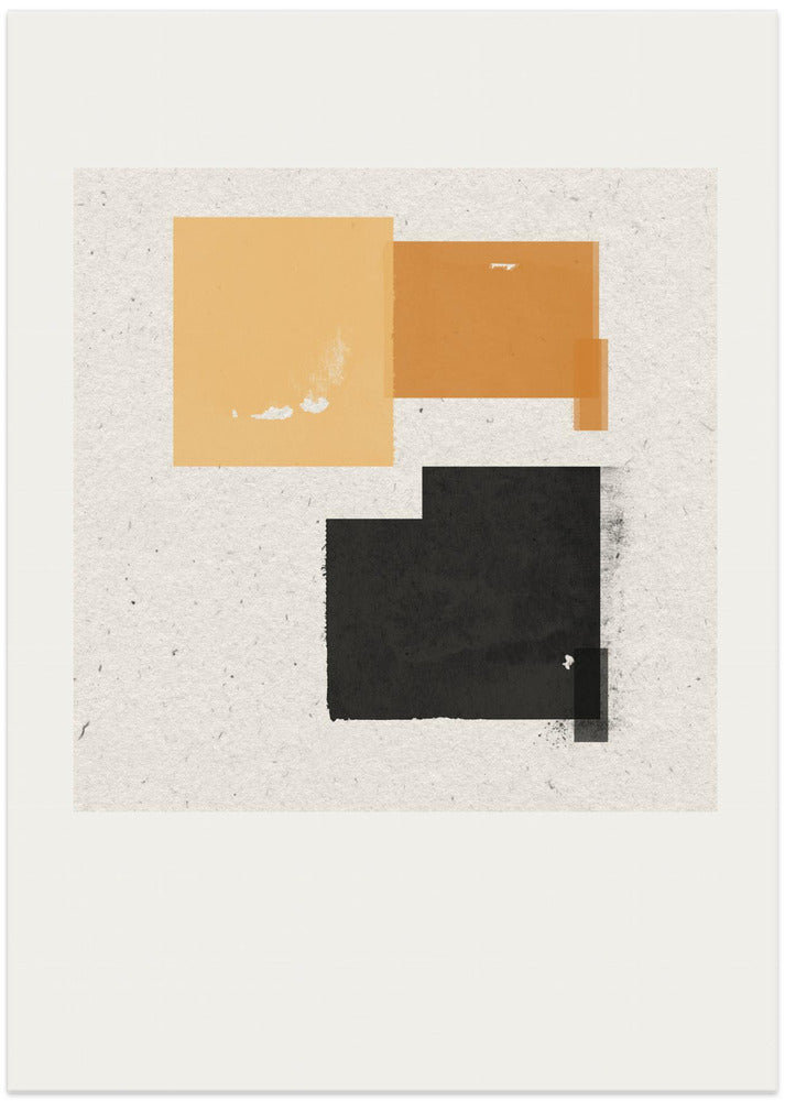 Blocks of Balance - Art Print by THE MIUUS STUDIO