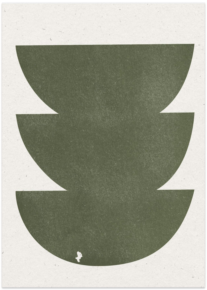 Stacked Elegance - Art Print by THE MIUUS STUDIO