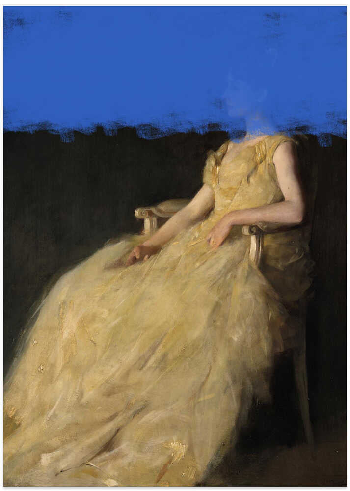 Melancholy Mood - Mix Art Media - Art Print by The Art Concept