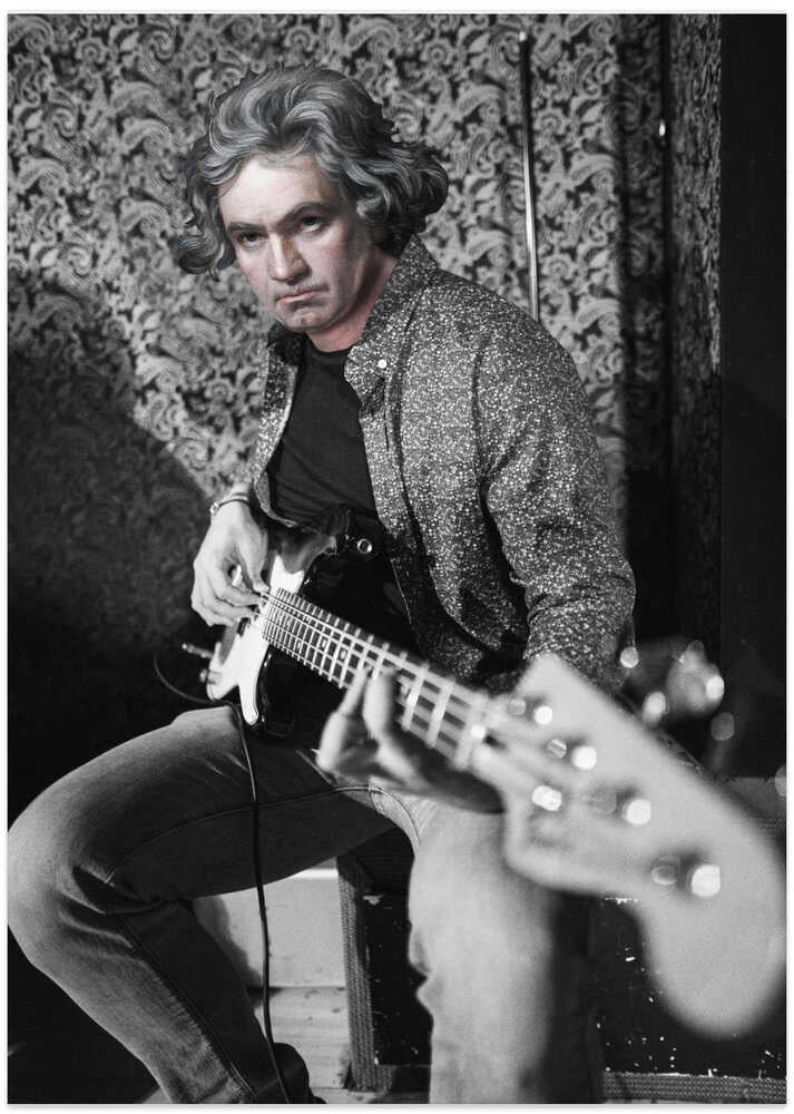 Beethoven Solo - Art Print by Dikhotomy