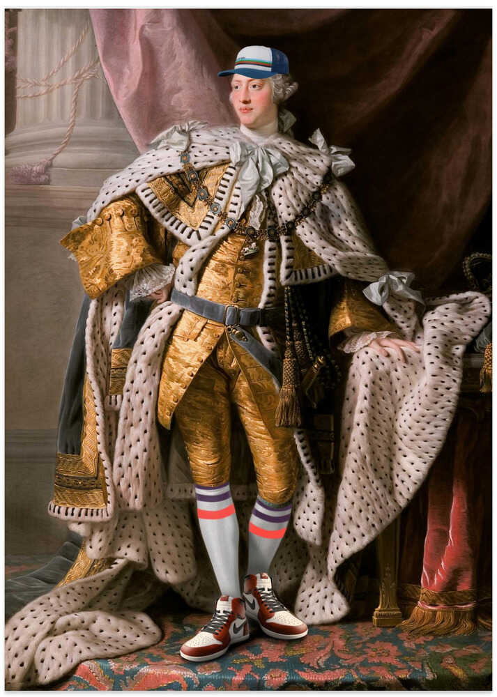 Cool King - Art Print by Dikhotomy