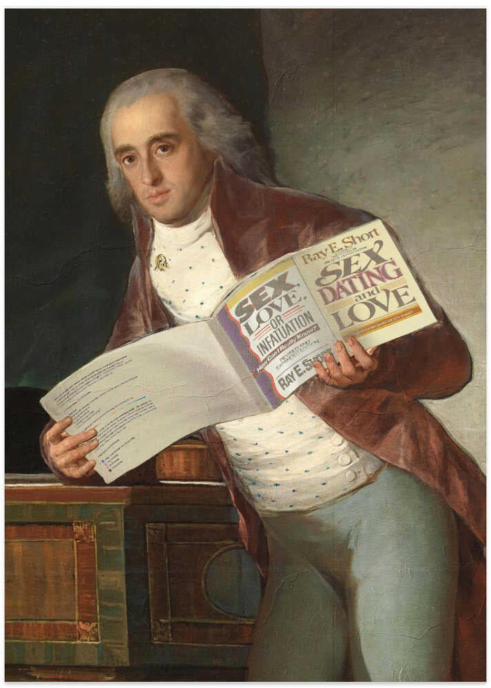 Gentleman Dating - Art Print by Dikhotomy