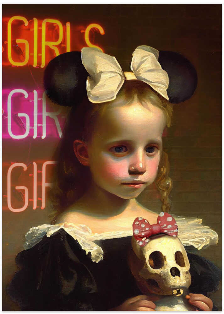 Girls Just Want To Have Fun - Art Print by Dikhotomy