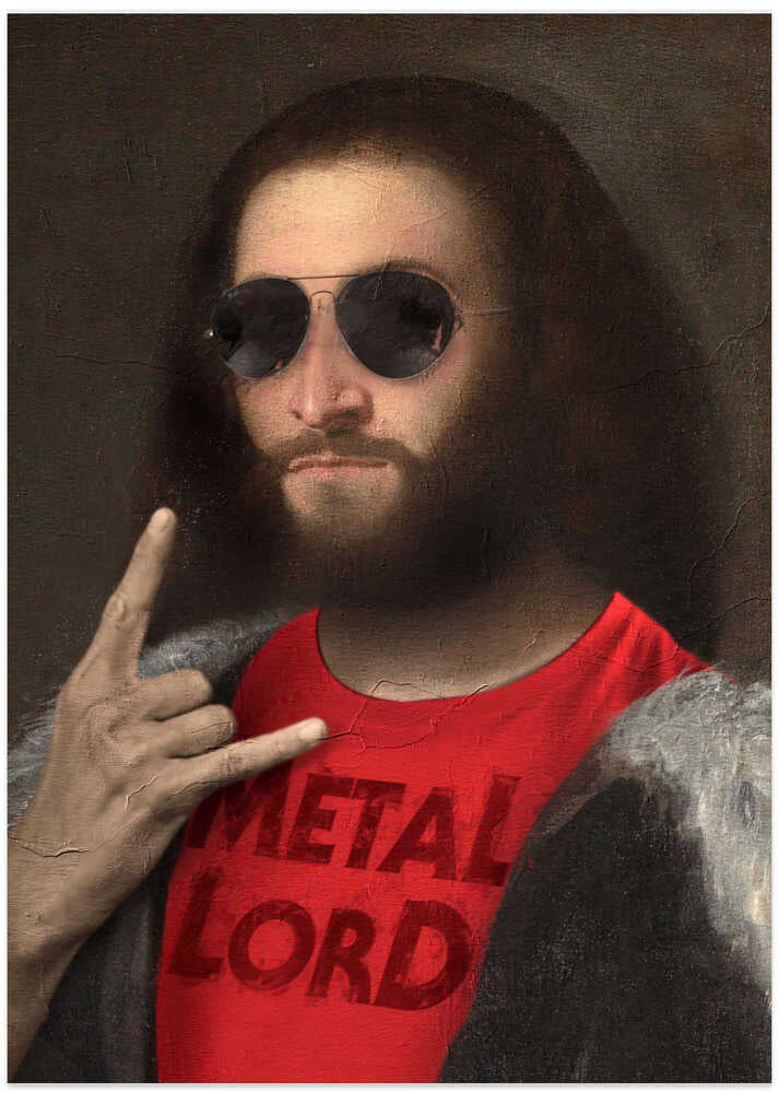Metal Lord - Art Print by Dikhotomy