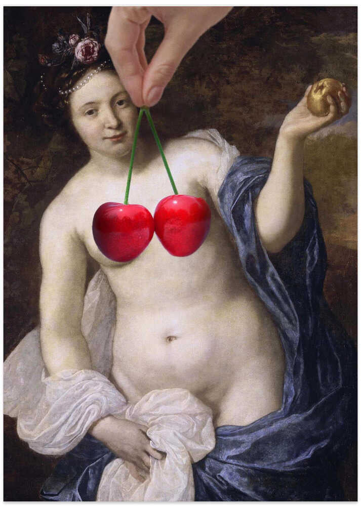 My Little Cherries #2 - Art Print by Dikhotomy