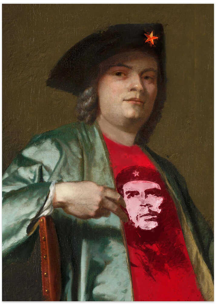 Old Revolutionary - Art Print by Dikhotomy