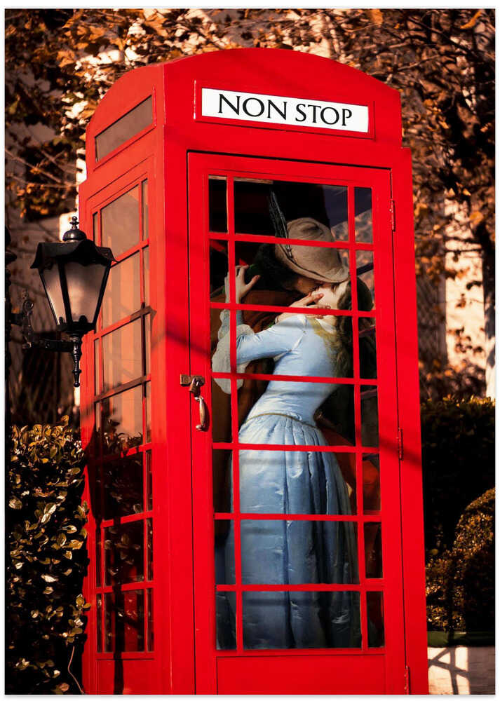 Shut Up and Kiss Me - Art Print by Dikhotomy