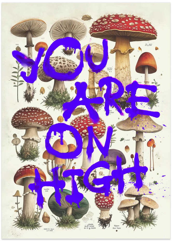 You Are On High - Art Print by Dikhotomy