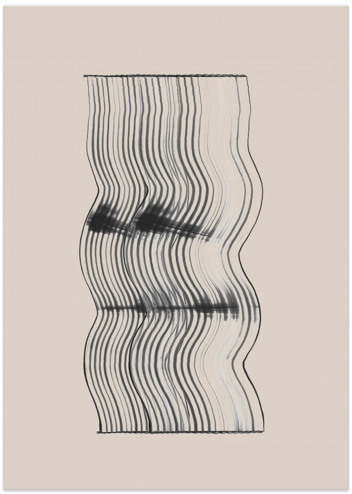 Curved Illusions - Art Print by THE MIUUS STUDIO