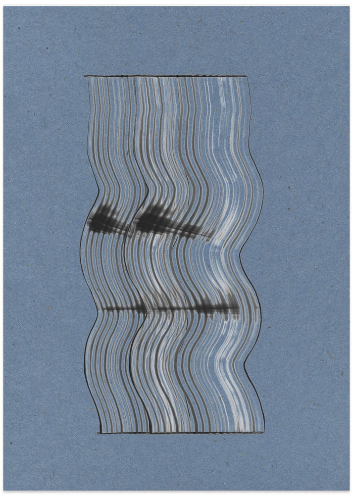 Wavy Reflections - Art Print by THE MIUUS STUDIO