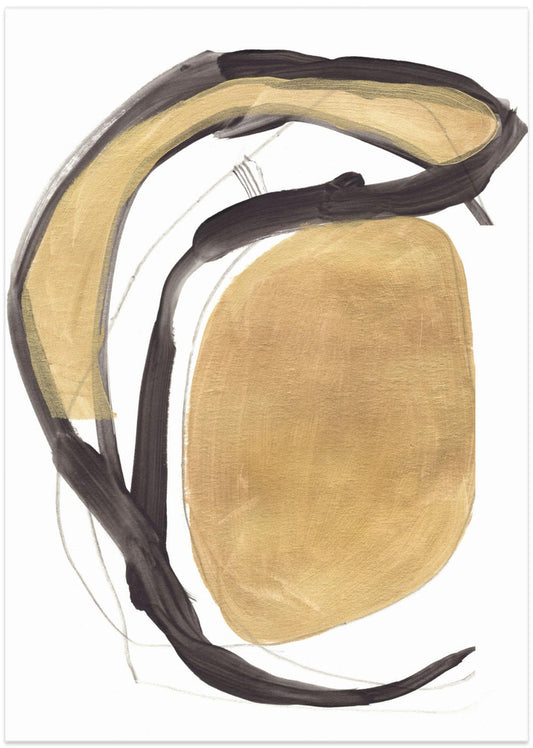 Gold - Art Print by Dan Hobday