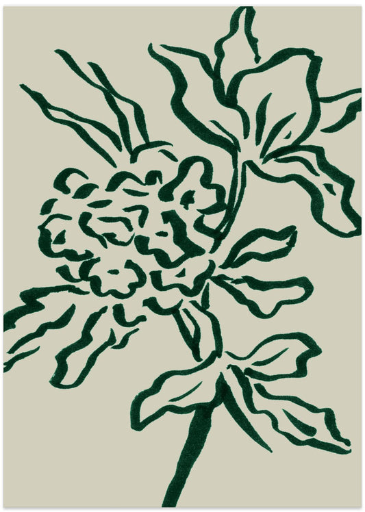 Flower - Art Print by Dan Hobday