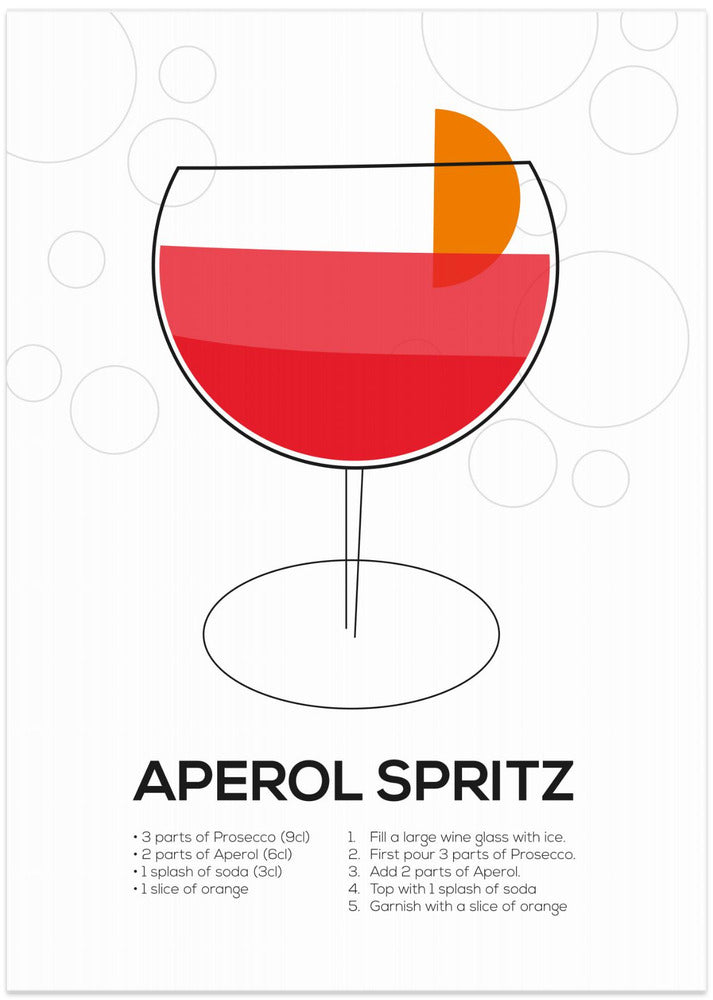Aperol Spritz - Art Print by Andreas Magnusson