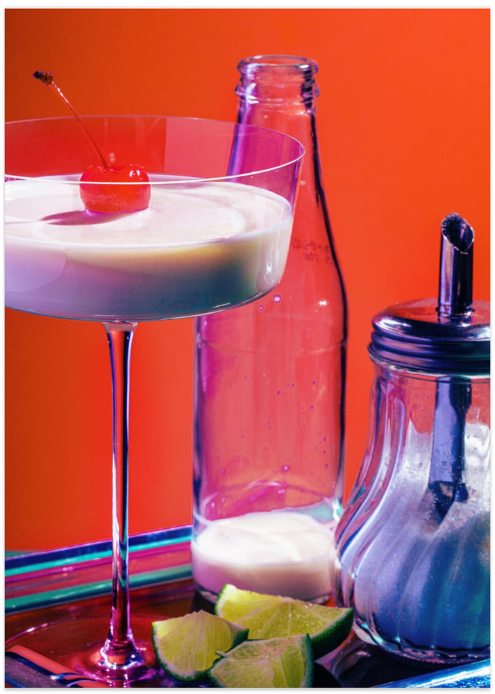 Colorful Cocktail - Art Print by Julia Ramiro