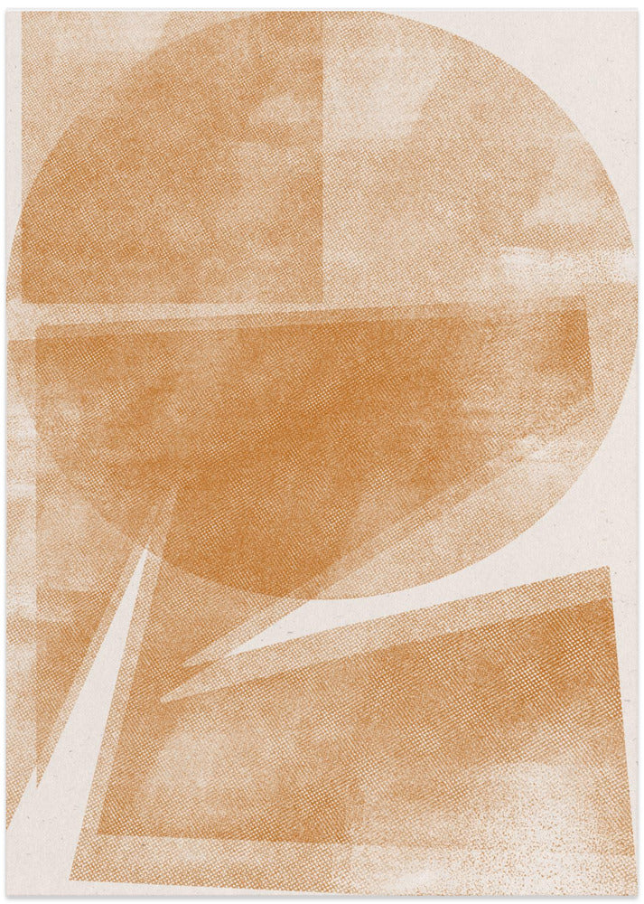 Geometric Echoes - Art Print by THE MIUUS STUDIO