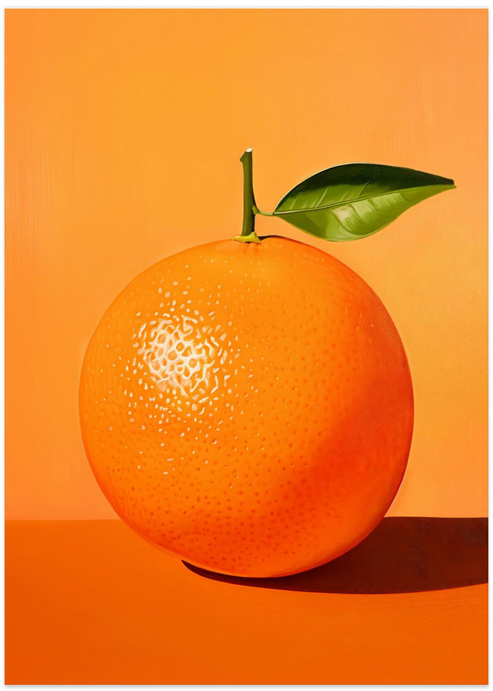 Orange - Art Print by Andreas Magnusson