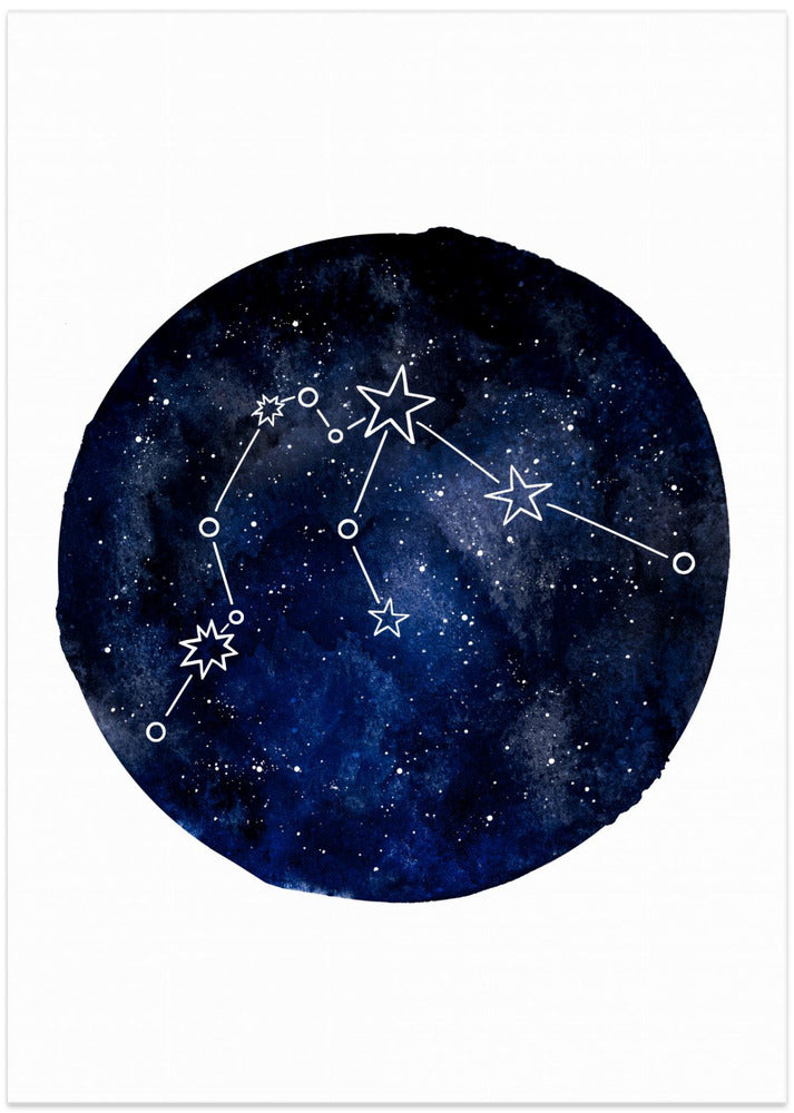 Aquarius - Art Print by EMELIEmaria