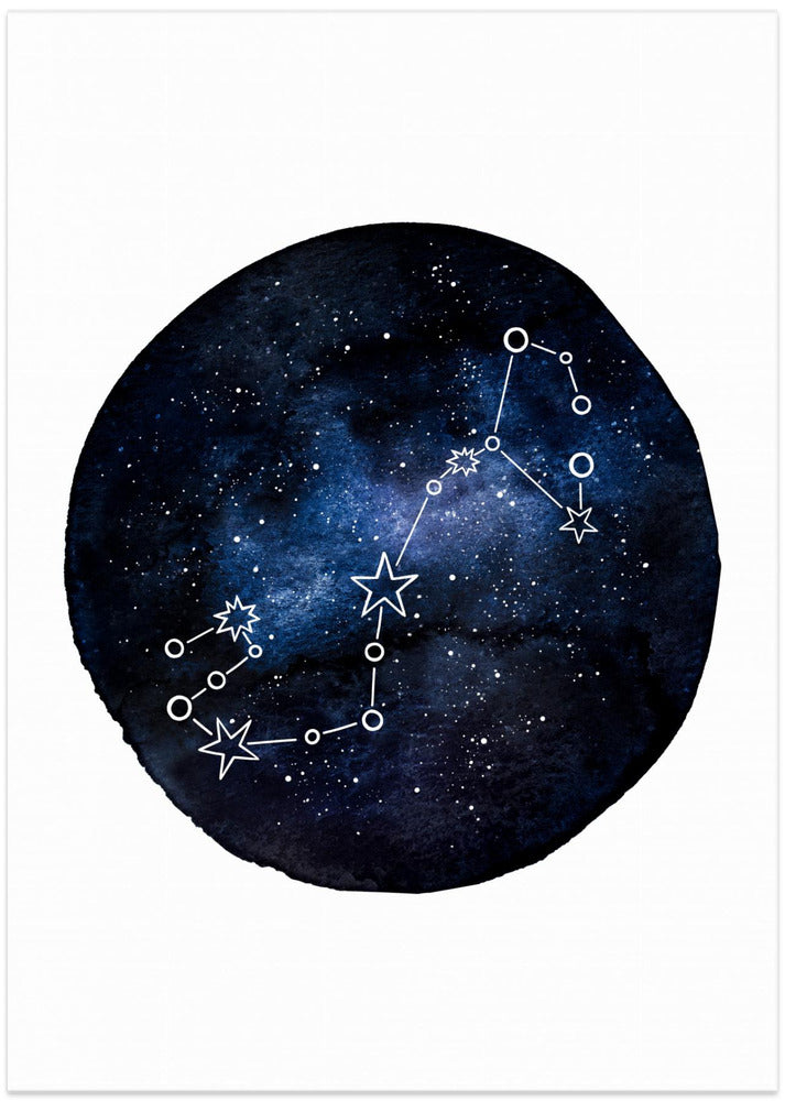 Scorpio - Art Print by EMELIEmaria