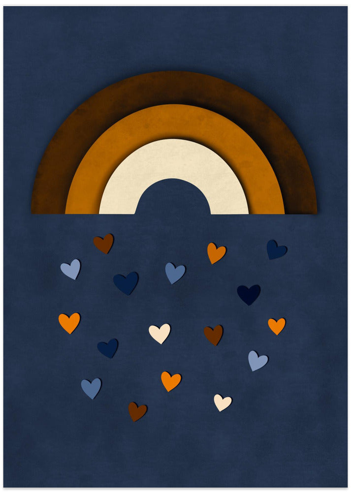 Lovely Rainbow - Art Print by EMELIEmaria