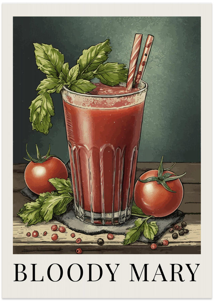 Bloody Mary - Art Print by Andreas Magnusson