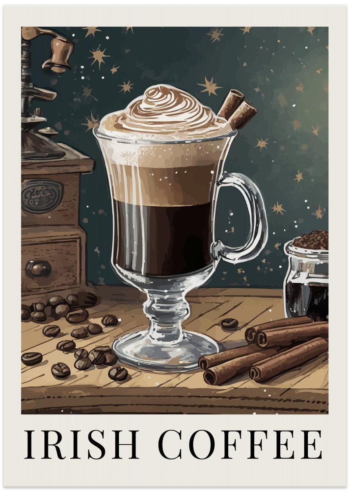 Irish Coffee - Art Print by Andreas Magnusson