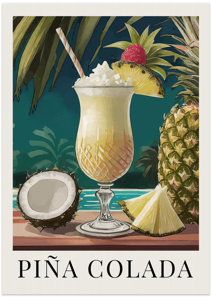 Pina Colada - Art Print by Andreas Magnusson