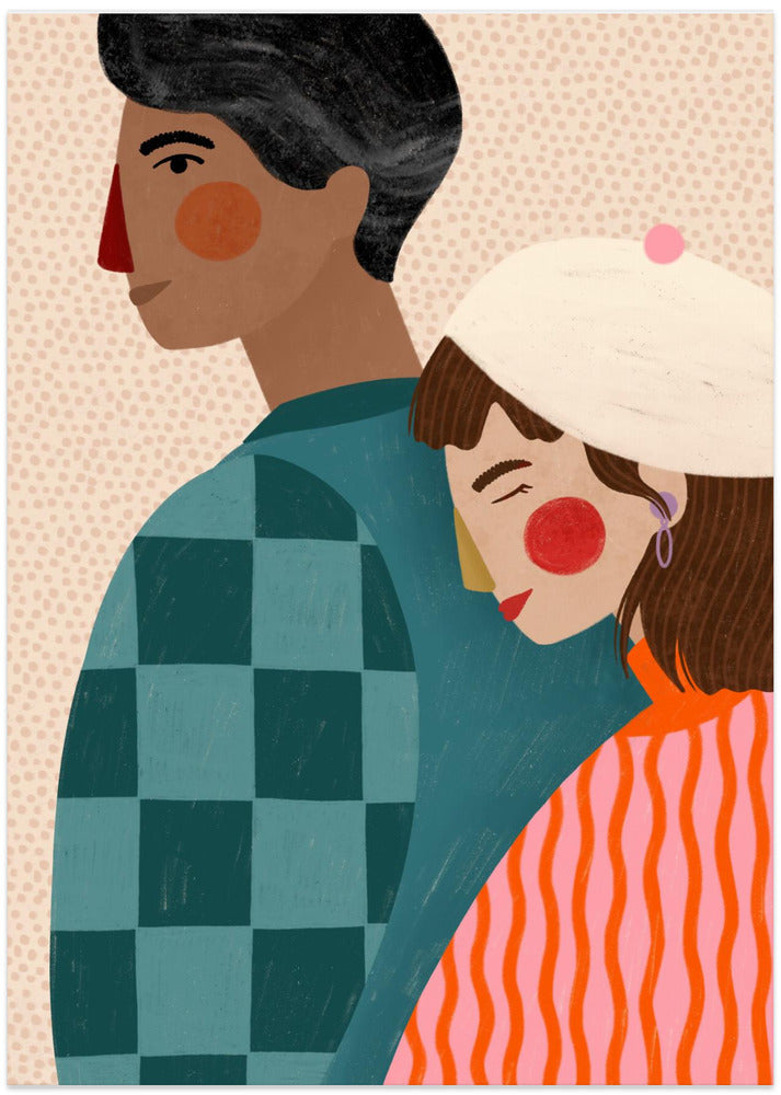 Be My Valentine - Art Print by Bea Müller