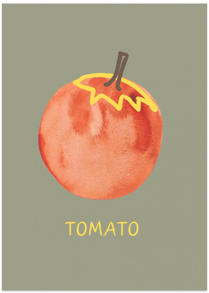 Tomato in Green - Art Print by ART of living