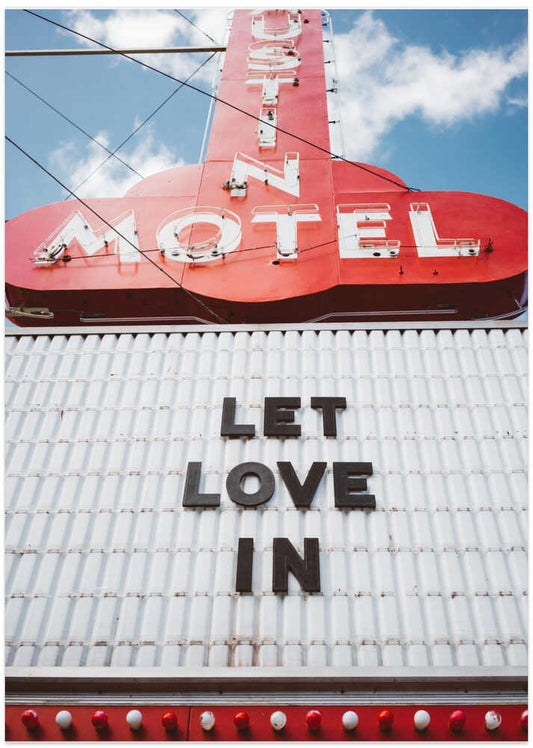 Let Love In - Art Print by Bethany Young