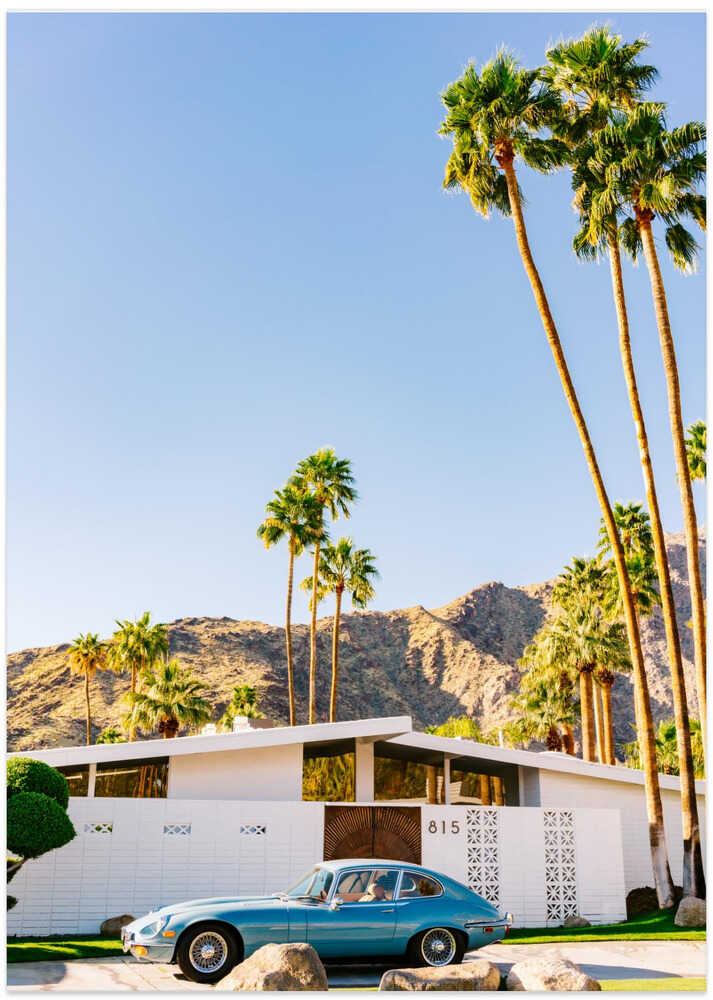 Palm Springs Ride VII - Art Print by Bethany Young