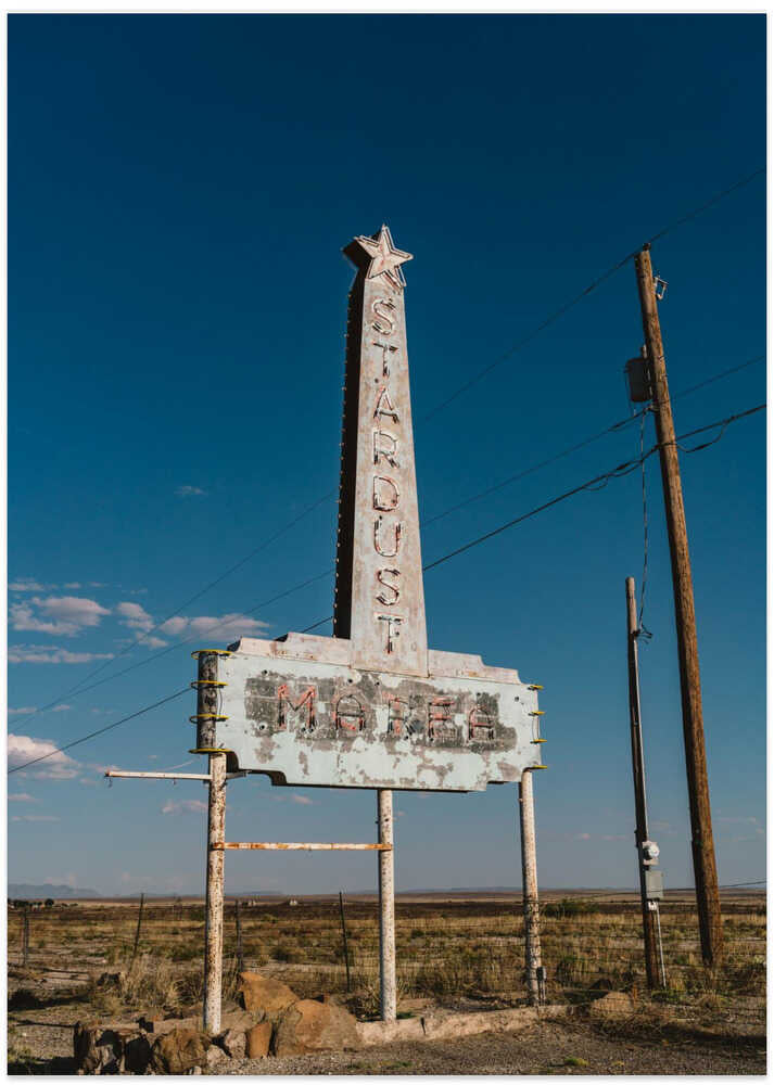 Marfa Stardust - Art Print by Bethany Young