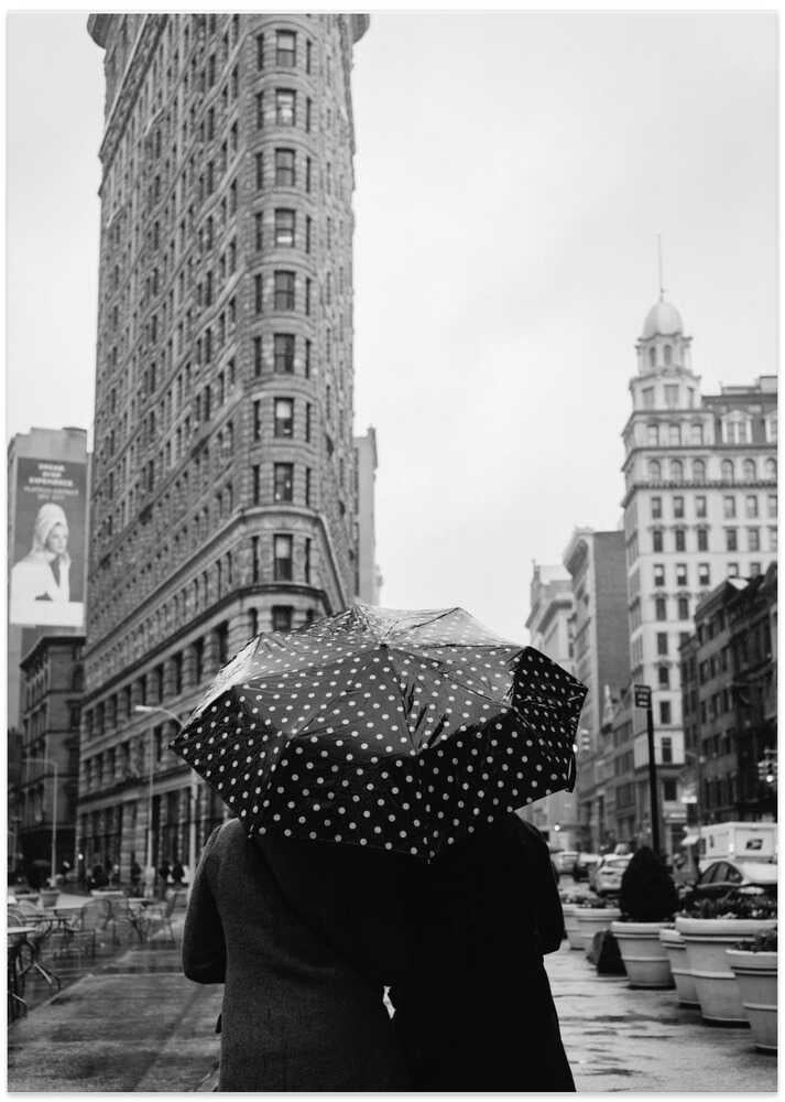 Flatiron Rainy Day Ii - Art Print by Bethany Young