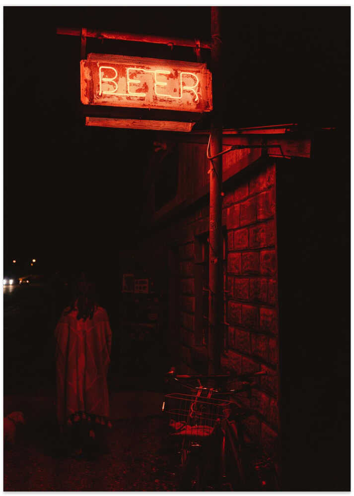 Marfa Night Vibes - Art Print by Bethany Young