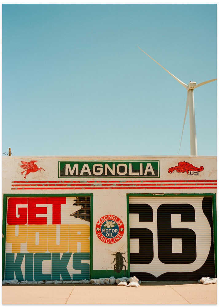 Route 66 VI - Art Print by Bethany Young