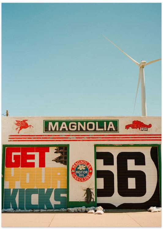 Route 66 VI - Art Print by Bethany Young