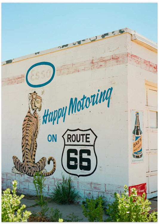 Route 66 VII - Art Print by Bethany Young