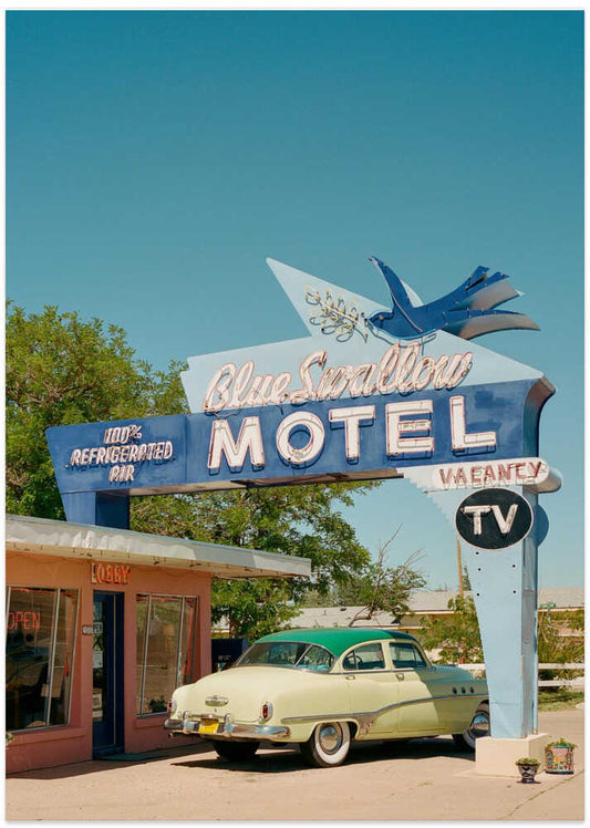 Route 66 - Art Print by Bethany Young