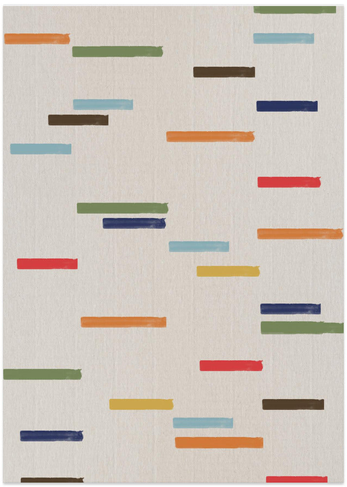 Floating Stripes - Art Print by THE MIUUS STUDIO