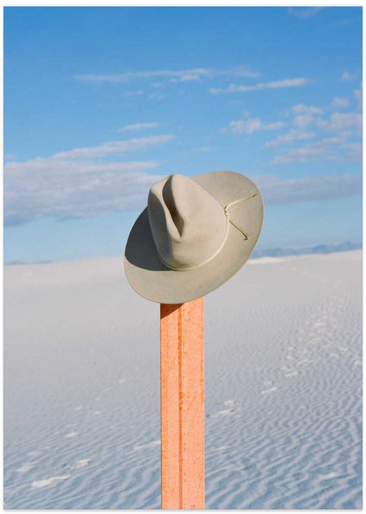 White Sands New Mexico Sunrise Hike III - Art Print by Bethany Young