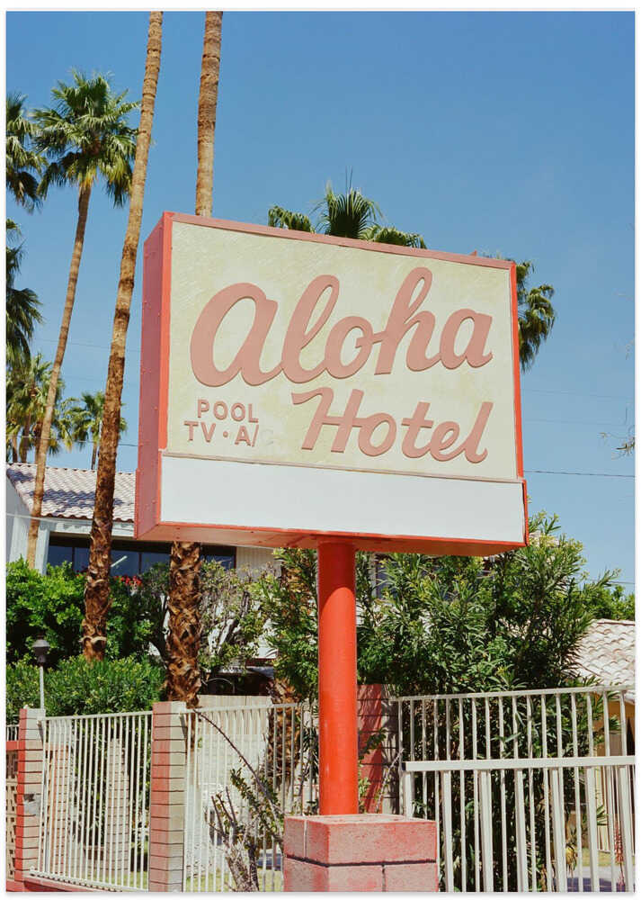 Aloha Hotel - Art Print by Bethany Young