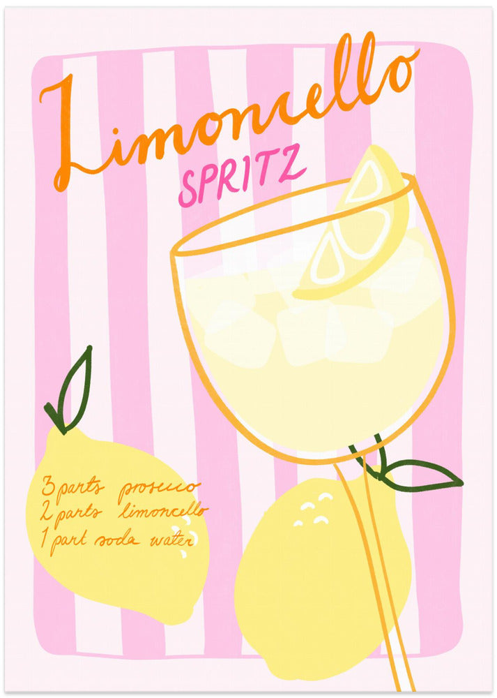 Citrus Cocktail Delight - Art Print by Athene Fritsch