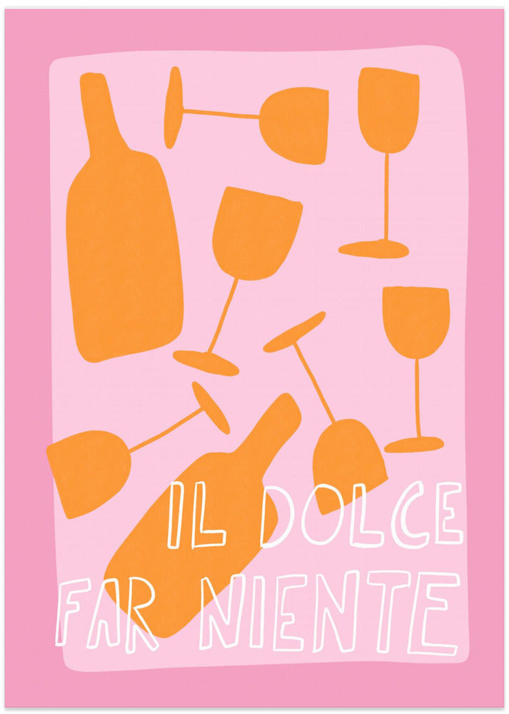 Elegant Leisure Vibes - Art Print by Athene Fritsch
