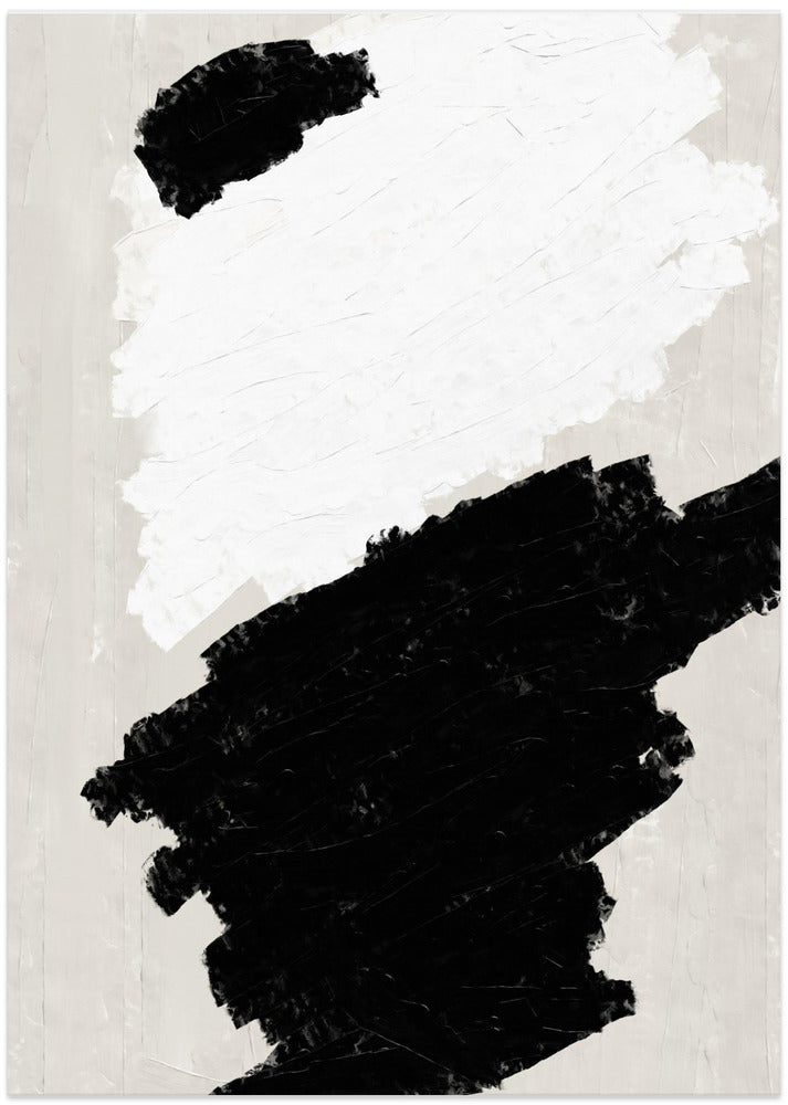 Rustic Organic Oil Painting - Art Print by THE MIUUS STUDIO