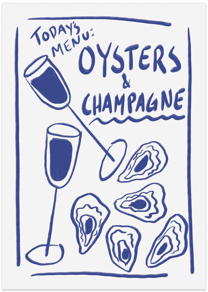 Today's Menu Delight - Art Print by Athene Fritsch