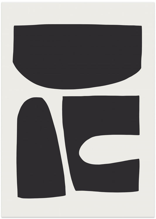 Shapeful 1 - Art Print by Dan Hobday