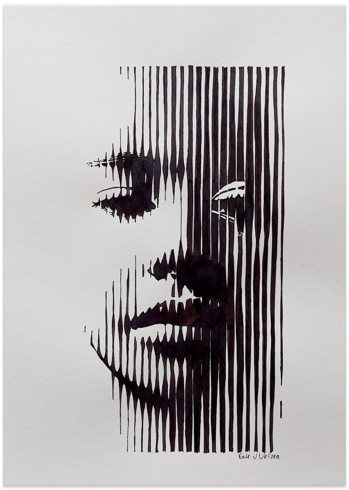 Face - Art Print by Erik Van Velzen